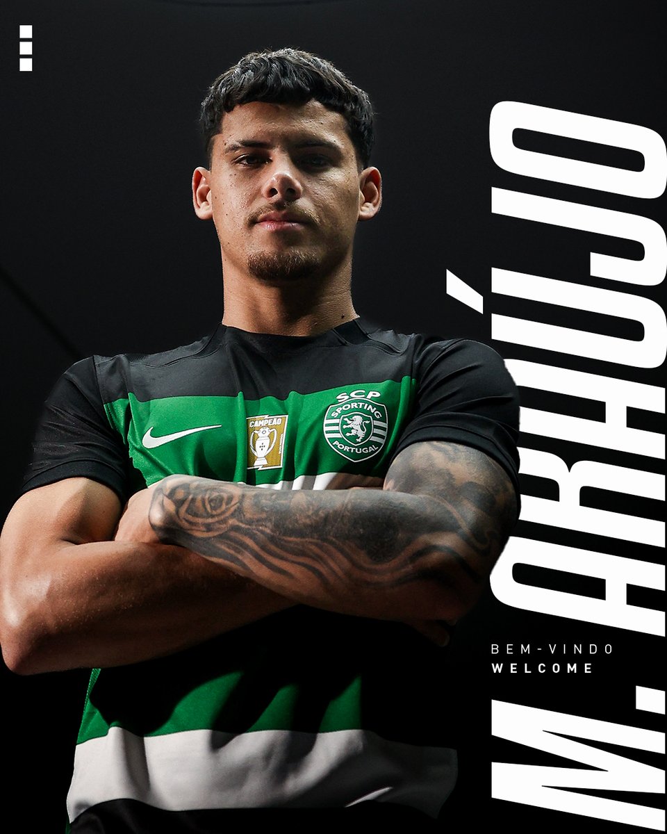SportingCP's tweet photo. Bem-vindo, @MaxiAraujo63 🦁🇺🇾 https://t.co/RyEIIbb922