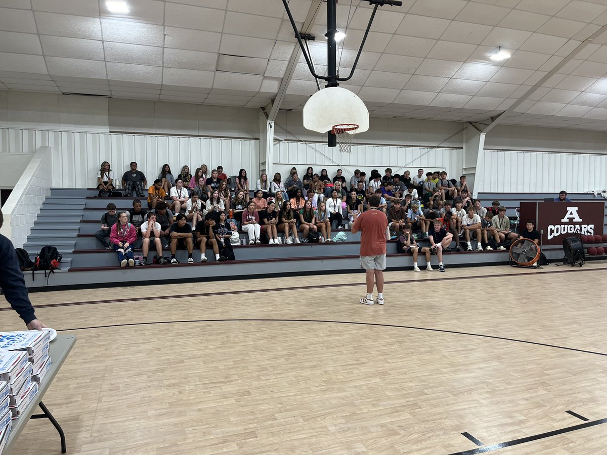 BradleyGraves's tweet photo. At the #SBC24 Pastors Conference, @shane_pruitt78 preached a dynamic message & shared a story about my son, Levi, who started a Bible Club at his public JH school. 
Today, Levi launched it back for the 1st time this year & had about twice the students in attendance! The Lord’s favor and grace are upon the next generation as He raises champions for him in this culture, and I’m blessed that one of those champions is mine! He just turned 15! Proud Dad Moment!
#RevivalGeneration 
Will you please pray with me for his club this year?