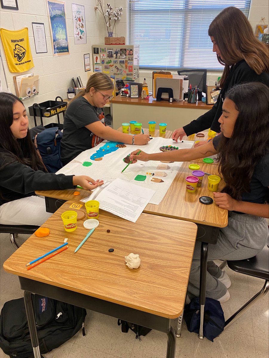 drms_chiefs's tweet photo. Students in Mrs. Neubert and Dr. Malcolm’s 8th grade Georgia Studies class created Chiefdoms to illustrate their knowledge of the Mississippian culture. #ItsGreatToBeAChief #BeTheChange #GoChiefs #CCSDfam #DRMScares #DRMSstem https://t.co/mELMKX4RAw
