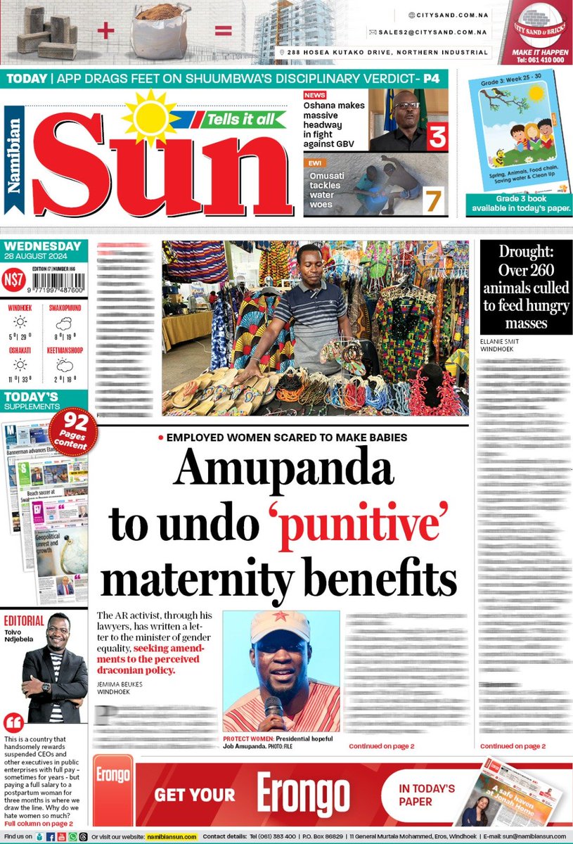 Wednesday news.