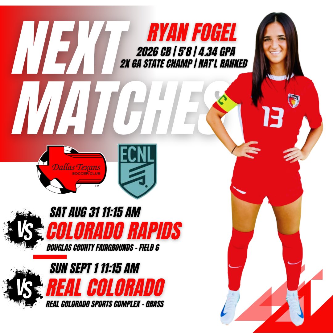 Colorado here we come! <a href="/ECNLgirls/">ECNL Girls</a> <a href="/ImYouthSoccer/">ECNL/GA/Recruiting/College Soccer</a> <a href="/ImCollegeSoccer/">College Soccer Truth ™</a> <a href="/TopDrawerSoccer/">TopDrawerSoccer</a> <a href="/PrepSoccer/">Prep Soccer ⚽️</a>