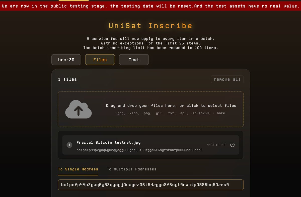 Let’s start the next experiment on Fractal Bitcoin!

-Inscribe an image on the Fractal testnet
-Send it to the deployer address of 'HonkHonkHonk' (BRC-20 ticker deployed on Fractal testnet)
-Snapshot in 24 hours!

We’ll pick 69 addresses from this post.
RT and drop your wallet!