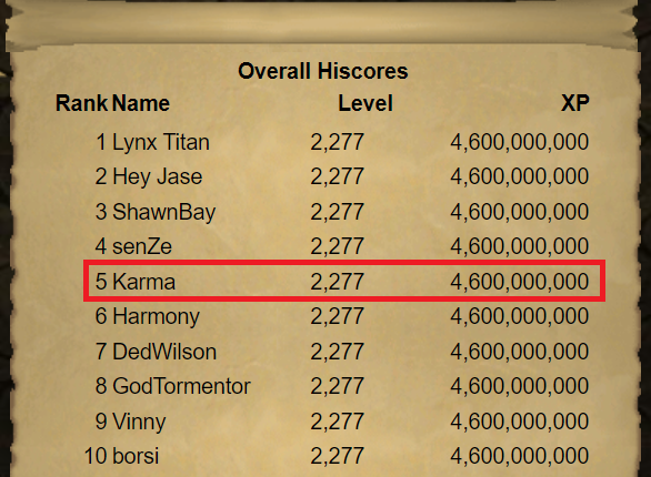 RoT_Karma's tweet photo. Jagex shoots but they always miss... 💯🔫 https://t.co/pUCpaffCS8