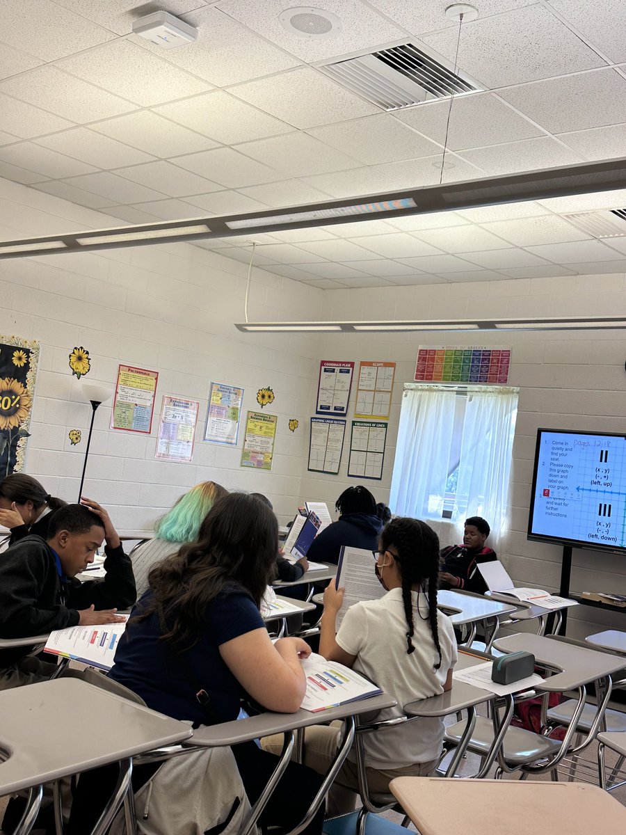 jbella1221's tweet photo. intentional learning going on in my AIG Math 1 class at Westover Middle School. They enjoyed having group discussions about the rules and regulations CCS upholds. @WOMSWildcats  @CumberlandCoSch  @DrNatashaBrown  @Elan_Robinson https://t.co/VgXozyDzSm