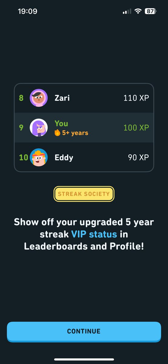 isthispedro's tweet photo. Yo @duolingo, today marks my 5 year streak.

FIVE! YEAR! STREAK!! 

Surely that must qualify for a Duo the Owl plushy? 😊😊😊😊😊😊 

Pretty please 😇 https://t.co/Mm1viPwzLU