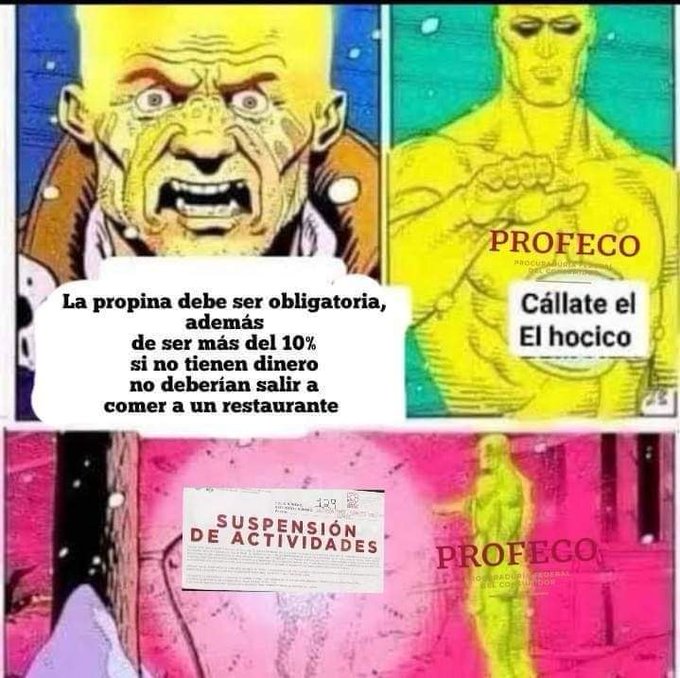 Es correcto la propina NO es obligatoria. El maestro PROFECO tiene la raz&oacute;n #PROFECO https://t.co/kG<a href="/tag/profeco"class="tags"><span>#profeco</span></a>