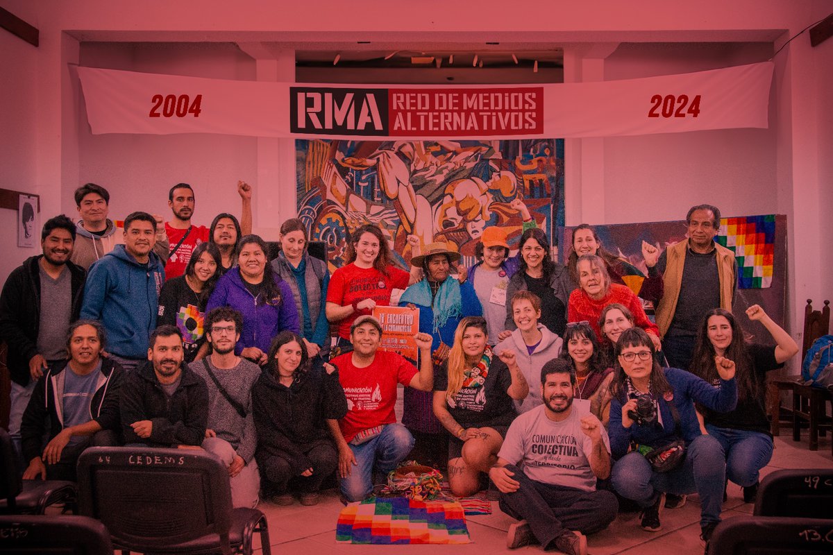 📢 VOLVEMOS A LLAMARNOS RED DE MEDIOS ALTERNATIVOS

Luego de debatirlo en nuestras asambleas, hemos decidido cambiar nuestro nombre de Red Nacional de Medios Alternativos a Red de Medios Alternativos.

Les contamos el porqué 🔥👇 
rnma.org.ar/2024/08/27/vol…