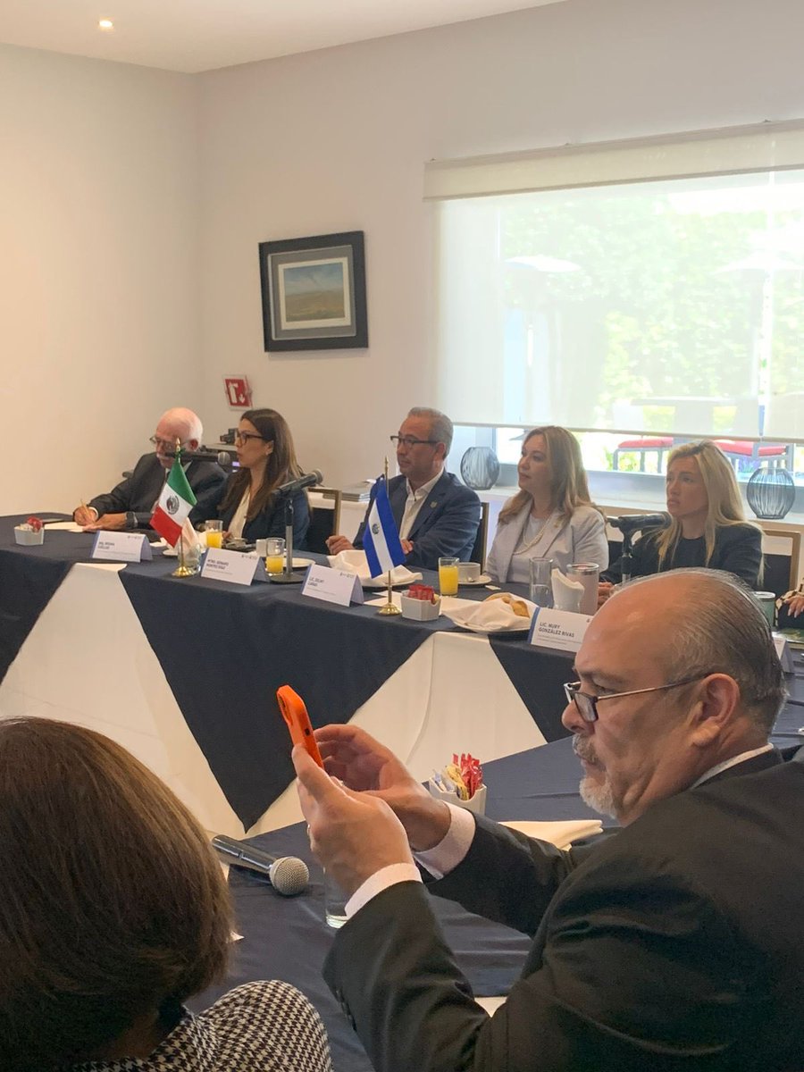 Un honor recibir a la Embajadora de El Salvador en México, Delmy Cañas, y su comitiva en Querétaro. Discutimos temas clave en comercio, educación y política. Agradecida por su confianza; estoy segura de que esta visita rendirá muchos frutos para ambos países. 🇸🇻🇲🇽#ElSalvadoryQro