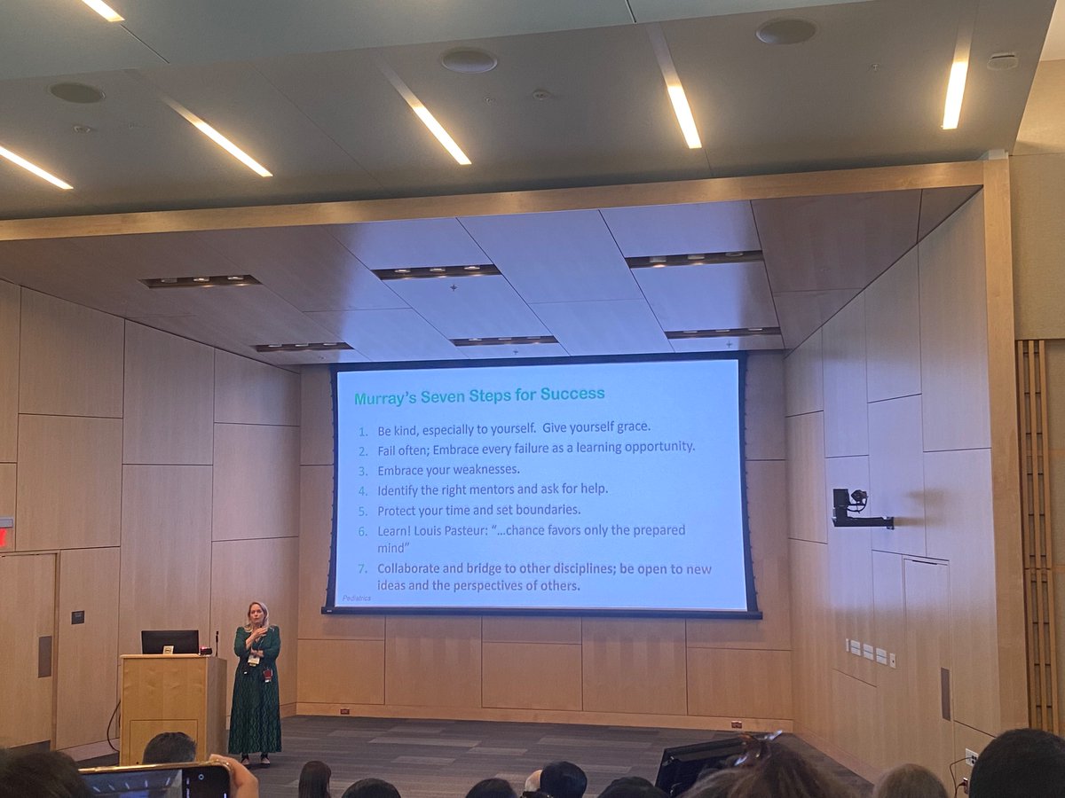 Some great wisdom at the Early Career Pediatric Research Conference! <a href="/AtlPedsResearch/">Pediatric Research Alliance</a>