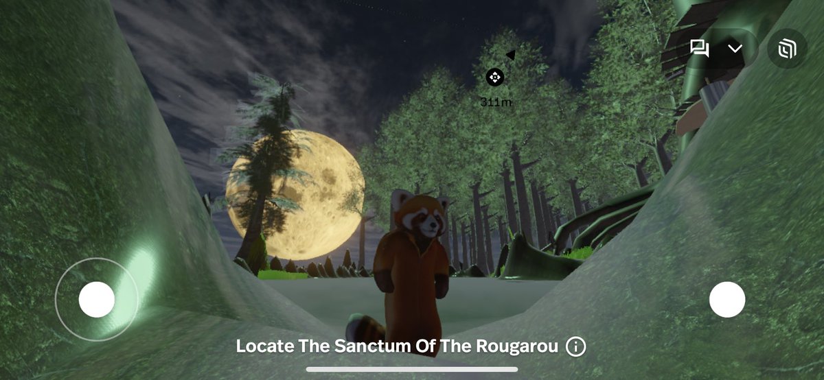 CirrusXr's tweet image. Firefox has been born. His first day (yesterday) in @Spatial_io was eventful. 
Started with a quick photo, a run around a haunted bayou [@Ghostwriter225] some psychedelic shrooms then finished off in the African savannah with his creator @Lisbet_Spatial 🫶🏻

#ShotInSpatial