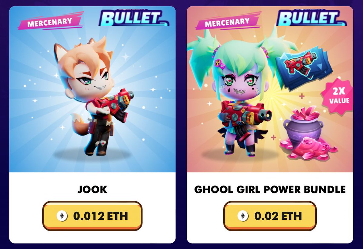 Mercenary Champs are hungry to bring you victories! 

Available exclusively in the Web Shop ✨ 
app.superchamps.com/shop/