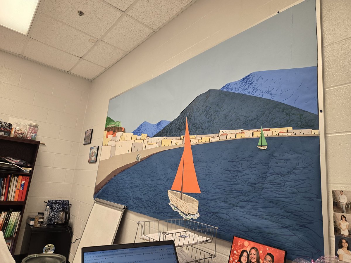 When the at teacher <a href="/We_Are_Foster/">Foster Trad. Academy</a> decorated your office board.  😍