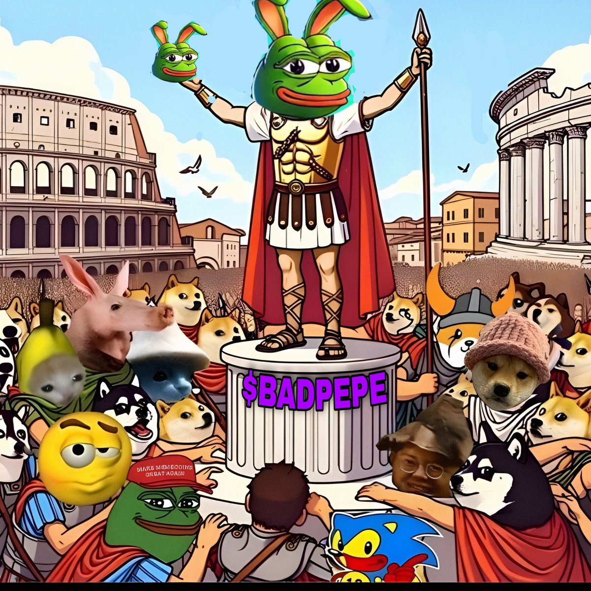 Sneh_Crypt's tweet photo. The gang who rocks Solana are here!!🤸🌟

#Badpepe gang are here for the moon!🚀
Follow @badpepememe to be a part of the gang. 🤝

Supporting the gang with my meme entry  @_Wolfieking @badpepememe 
Join now frens @nuxdammy
@Joshuafreezee
@iyvy

 #Solanamemcoin https://t.co/OYHVJATprI