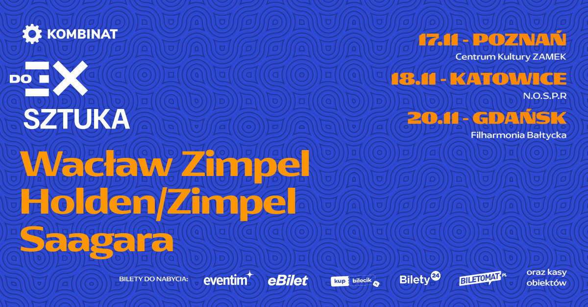 Border Community (@bordercommunity) on Twitter photo Poland! <a href="/mrjamesholden/">James Holden</a> joins <a href="/WaclawZimpel/">Wacław Zimpel</a> this November for a special series of shows in Poznan, Katowice and Gdansk.
Featuring a reprise of their Holden & Zimpel collaboration, an outing of Waclaw's <a href="/saagaraofficial/">Saagara Official</a> band project, and a solo live set from Waclaw himself>>> Poland! <a href="/mrjamesholden/">James Holden</a> joins <a href="/WaclawZimpel/">Wacław Zimpel</a> this November for a special series of shows in Poznan, Katowice and Gdansk.
Featuring a reprise of their Holden & Zimpel collaboration, an outing of Waclaw's <a href="/saagaraofficial/">Saagara Official</a> band project, and a solo live set from Waclaw himself>>>