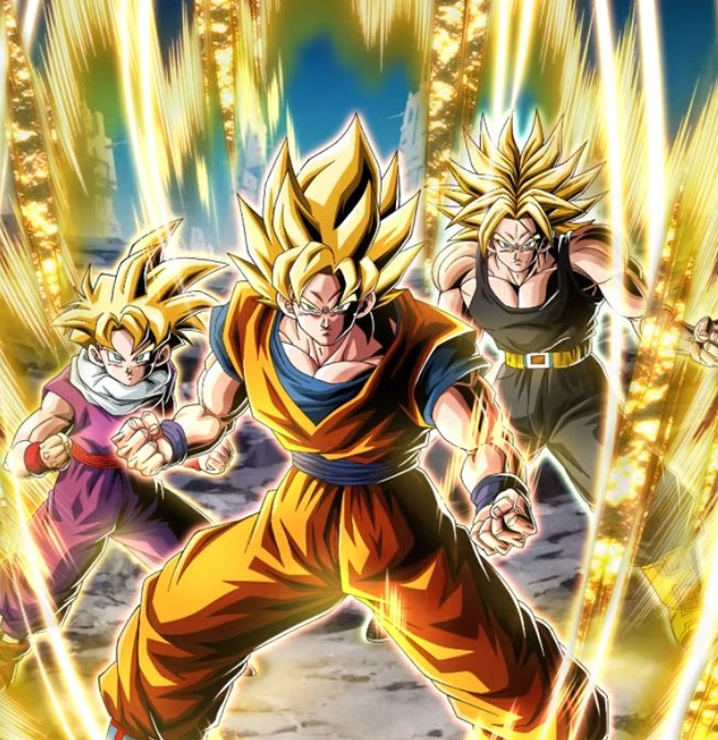 Genshin_Forever's tweet photo. For Dokkan Player who want LR SSJ Goku &amp; Gohan &amp; Trunks and LR Legendary Super Saiyan Broly

LIKE AND RETWEET TO PULL THEM ON FIRST MULTI https://t.co/dFwxY52741
