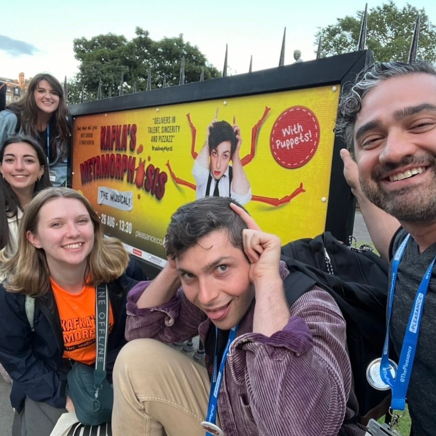 Kafka's Metamorphosis: The Musical! With Puppets! tweet media