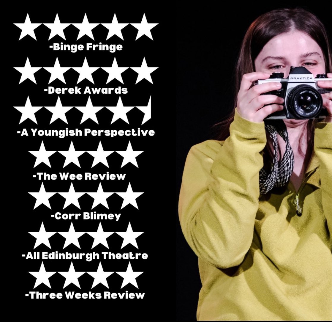 At the weekend I was honoured to go watch a former pupil of <a href="/GrangemouthHS/">Grangemouth HS</a> play. <a href="/mirrenwilson/">Mirren Wilson</a> wrote this and put it on <a href="/edfringe/">Edinburgh Festival Fringe</a> Mirren is breaking glass ceilings with her hilarious play. So proud of her. We need more female voices in Scottish Theatre.