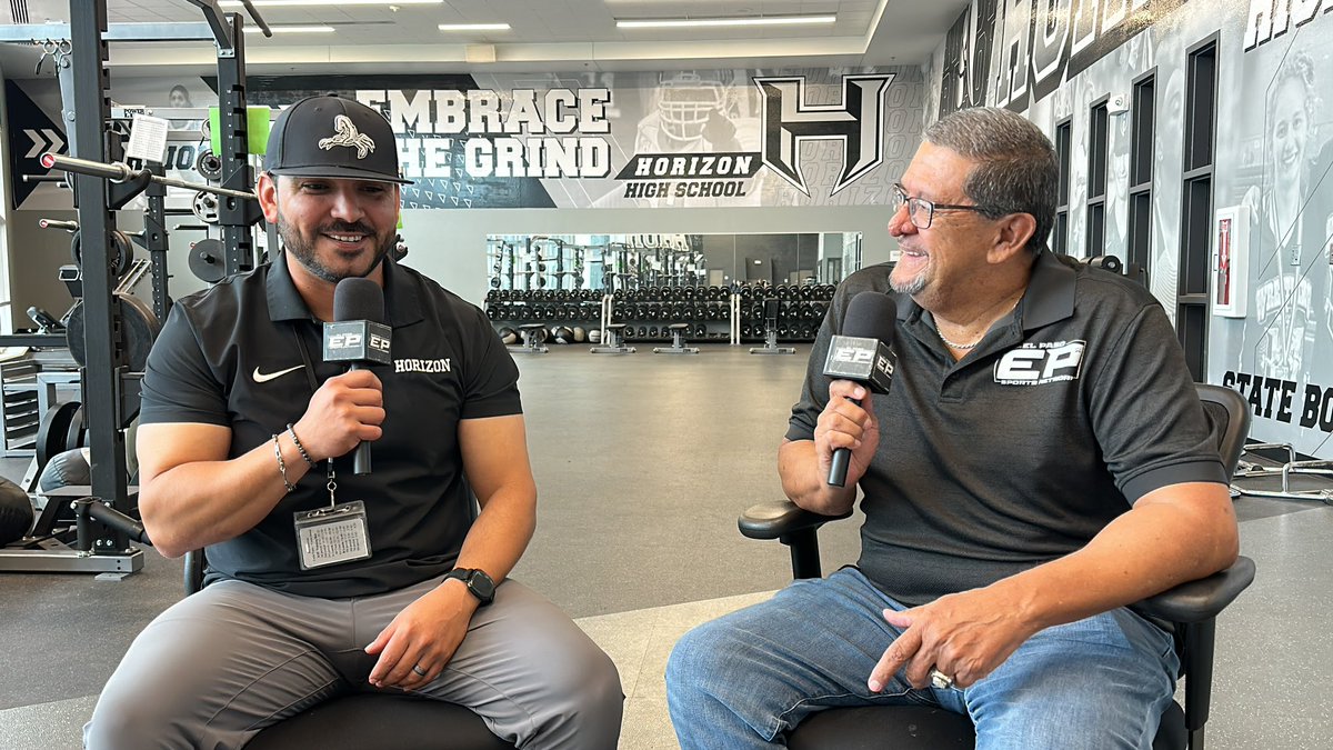 epbcom's tweet photo. Part 1 ✅ Interviews for the @suncitywinnelson915 High School Football 🏈 Kickoff Show
@HorizonHSFB vs @Coach_E_Cano @SocorroBulldogs
Tune in 🎬🎥📺📲💻 Live at 5pm Friday Aug 30th from the Socorro ISD SAC 2
#epsportsnet #KickoffShow #txhsfb
@coach_grijalva https://t.co/Z37VksdmSC