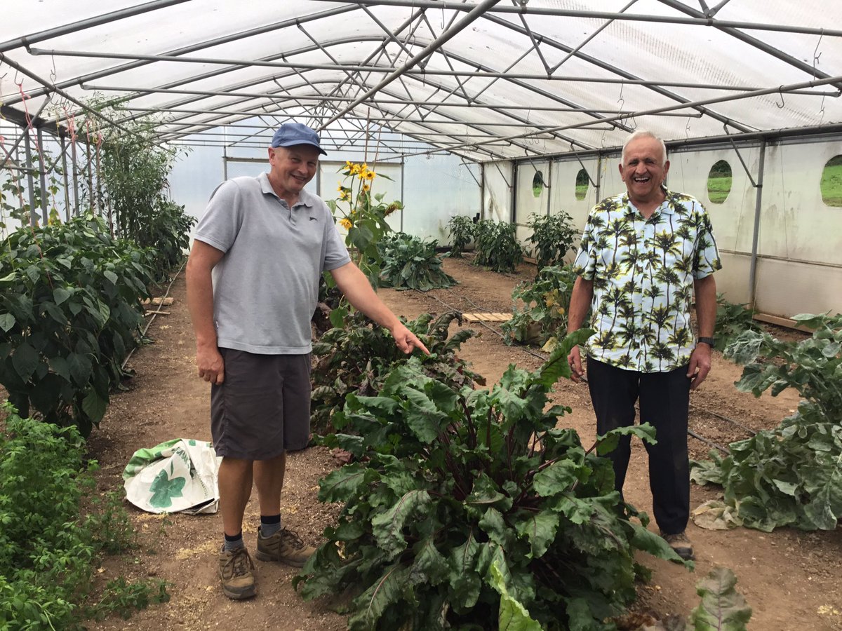 IanRNeale1's tweet photo. Making friendly bets on which of my vegetables will make it to Malvern. Loser will buy lunch. https://t.co/0Wi3d6zDs3