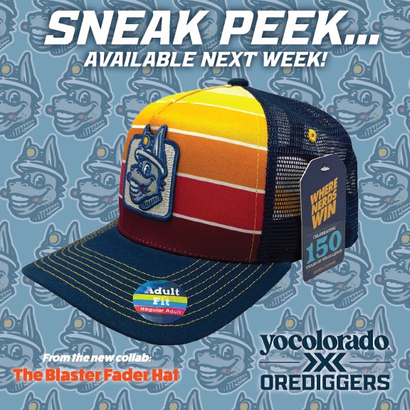 MinesEQ (@mineseq) on Twitter photo The New Blaster Fader Hat thanks to our friends at <a href="/YoColorado/">YoColorado</a>
Available next Thursday night at <a href="/MinesFootball/">Mines Football</a> Vs West Texas
OR
Re-Post this or tag a friend for your chance to win yours now!! The New Blaster Fader Hat thanks to our friends at <a href="/YoColorado/">YoColorado</a>
Available next Thursday night at <a href="/MinesFootball/">Mines Football</a> Vs West Texas
OR
Re-Post this or tag a friend for your chance to win yours now!!