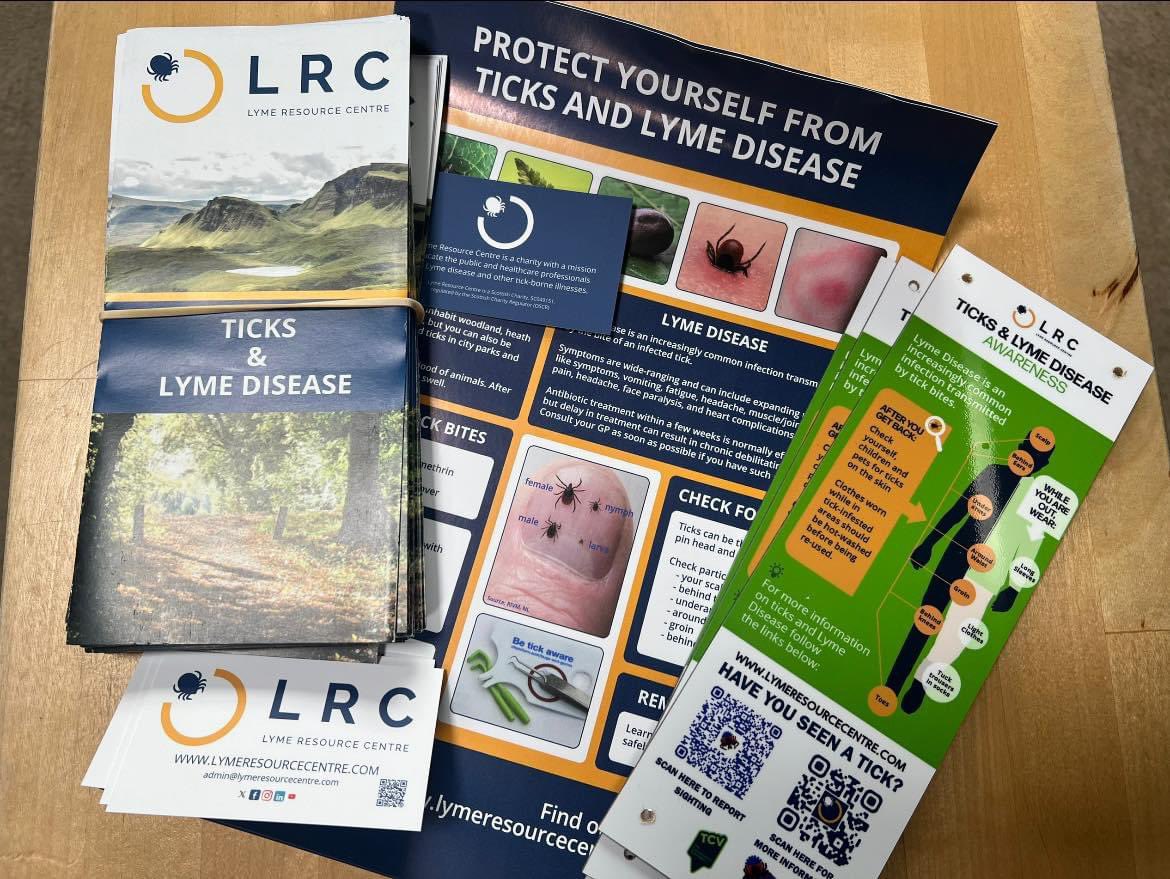 Thank you to <a href="/BalvonieP/">Balvonie Park</a> for putting our posters and leaflets about ticks &amp; Lyme Disease around the Milton of Leys area near Inverness. 

They’re also installing signage at the entrance to the Balvonie fields.

lymeresourcecentre.com for more info.