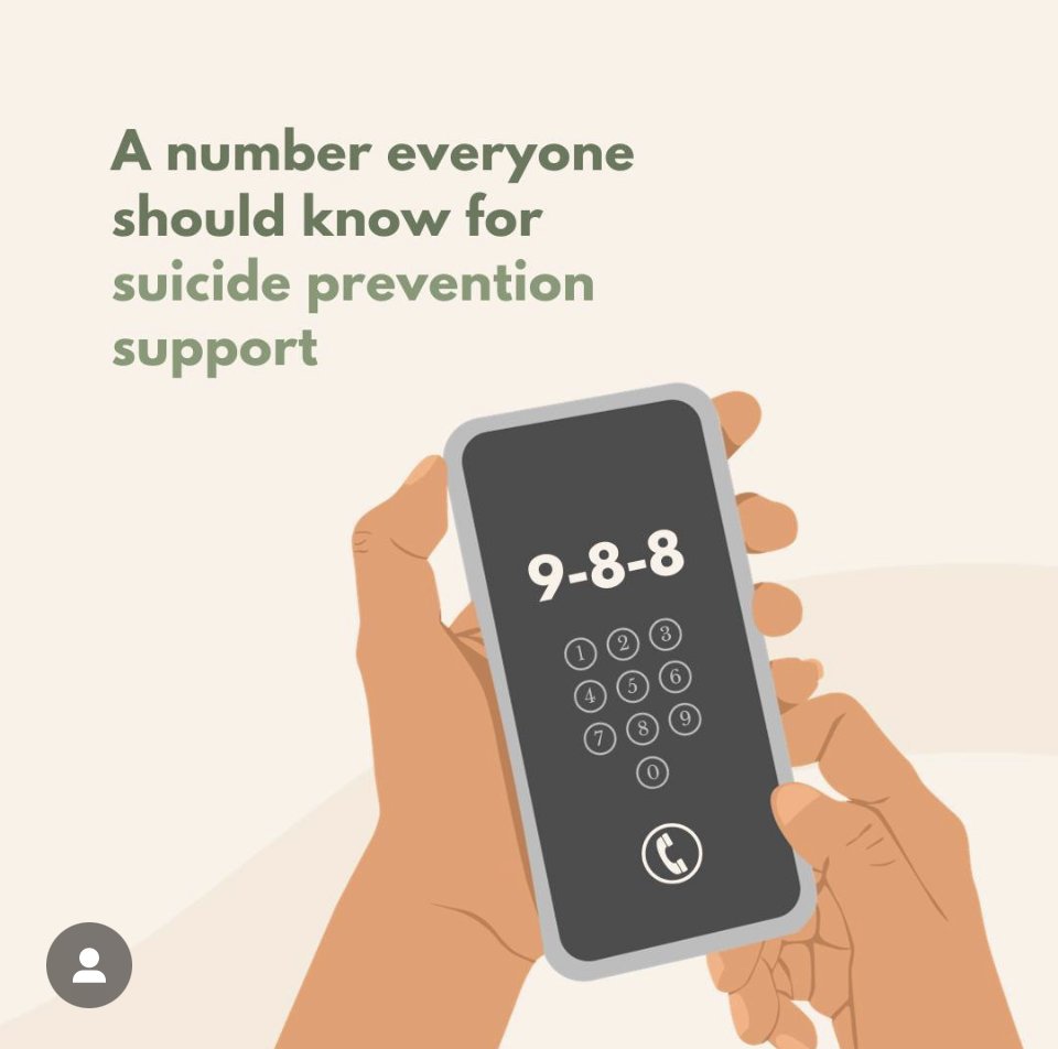 Did you know that you can call 988 for immediate suicide prevention support? This number is a game-changer in providing help to those in crisis. Remember, you are never alone and help is just a phone call away. #SuicidePrevention #988 #NAMIWisconsin 💚