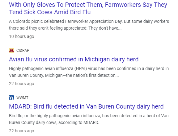 🚨BRACE YOURSELVES🚨
Here is the latest coordinated attack against the American public and Election Interference by the Deep State.
All within the last 24 hours they are pushing Covid, Bird Flu, West Nile, and Monkey Pox. 
They are already pushing curfews, lockdowns and school
