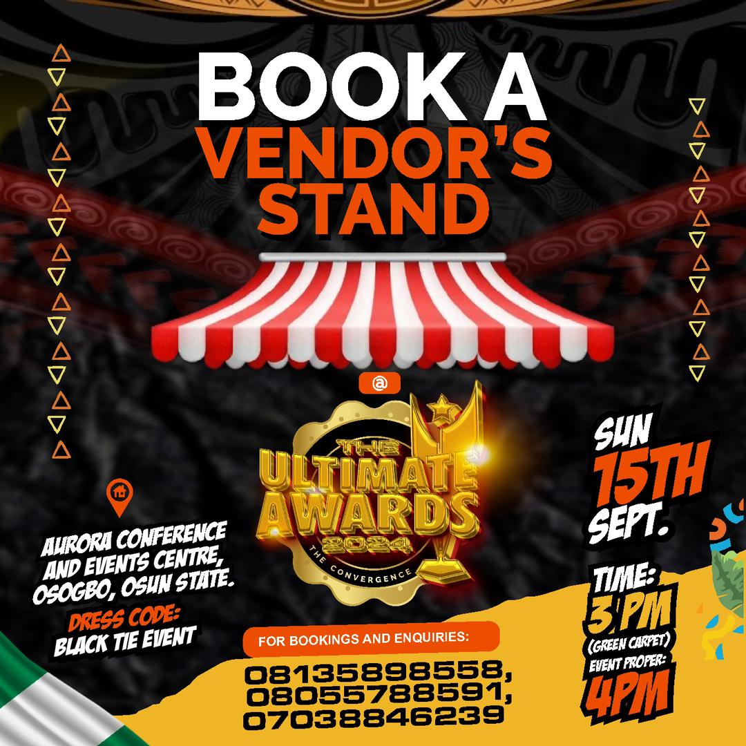 ibadan_pikin's tweet photo. The biggest event in south west is here...

The Ultimate Awards is back with a bang.

Last year was not an exception. This year we are serving you better

Check the e-filer for more details.

@InsideOsogbo @_chiefagbabiaka @Osun_State_Gov https://t.co/prWSVjZbc3