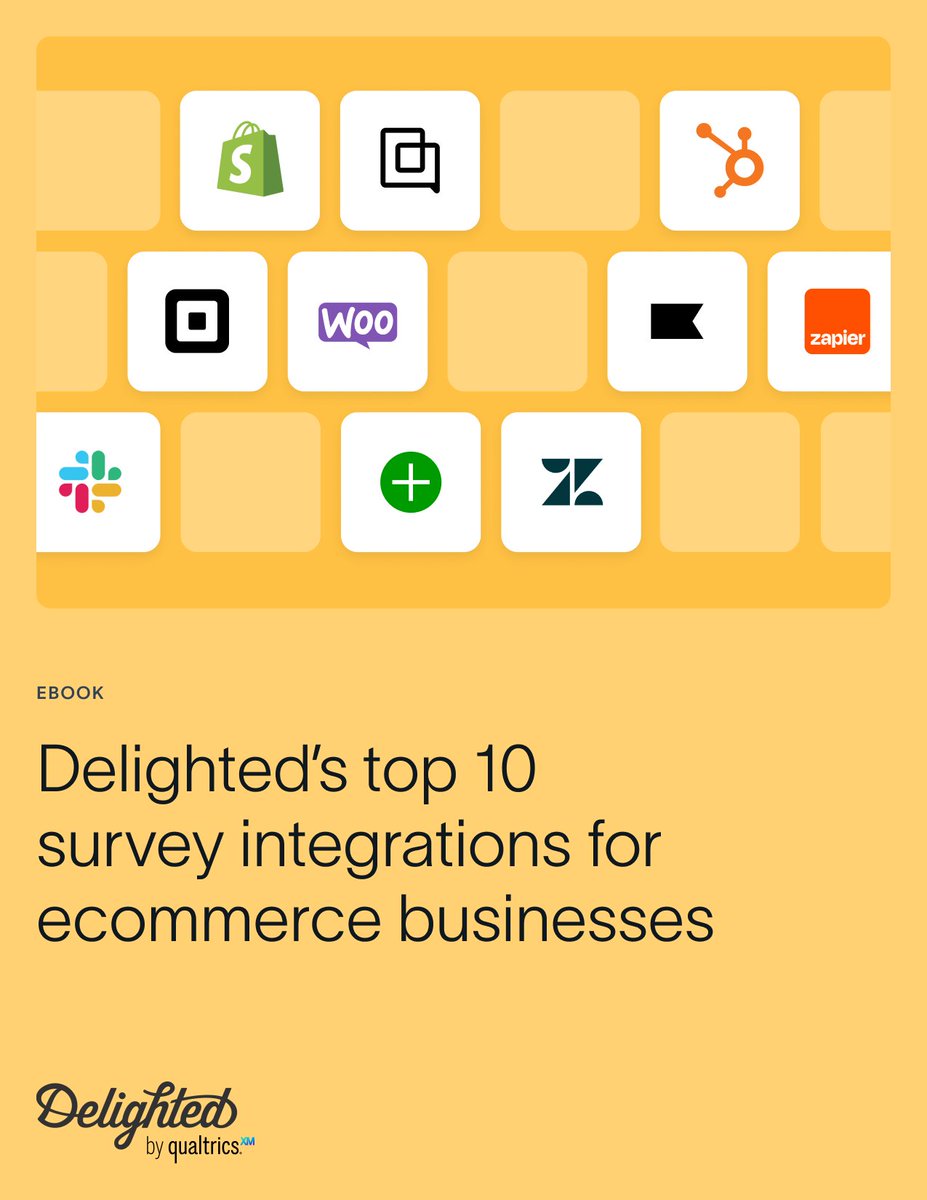 🛍️ 🛒 Is your online store prepared for Labor Day sales? Seamlessly gather feedback on your ecommerce website this Labor Day using Delighted: it makes parsing through customer feedback easier than ever – especially with our top 10 ecommerce integrations: dl.ht/3ACvJT5