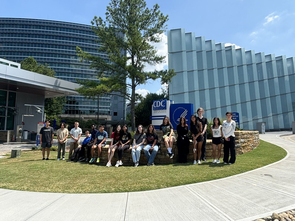 Allied health visits the CDC. #real world experiences #Health  <a href="/RichmondHill_HS/">Richmond Hill High</a> <a href="/PatrickMeans19/">Patrick Means</a> <a href="/chris20scholar/">Chris Scholar</a> <a href="/RHHSHOSA/">Rhhs HOSA</a>