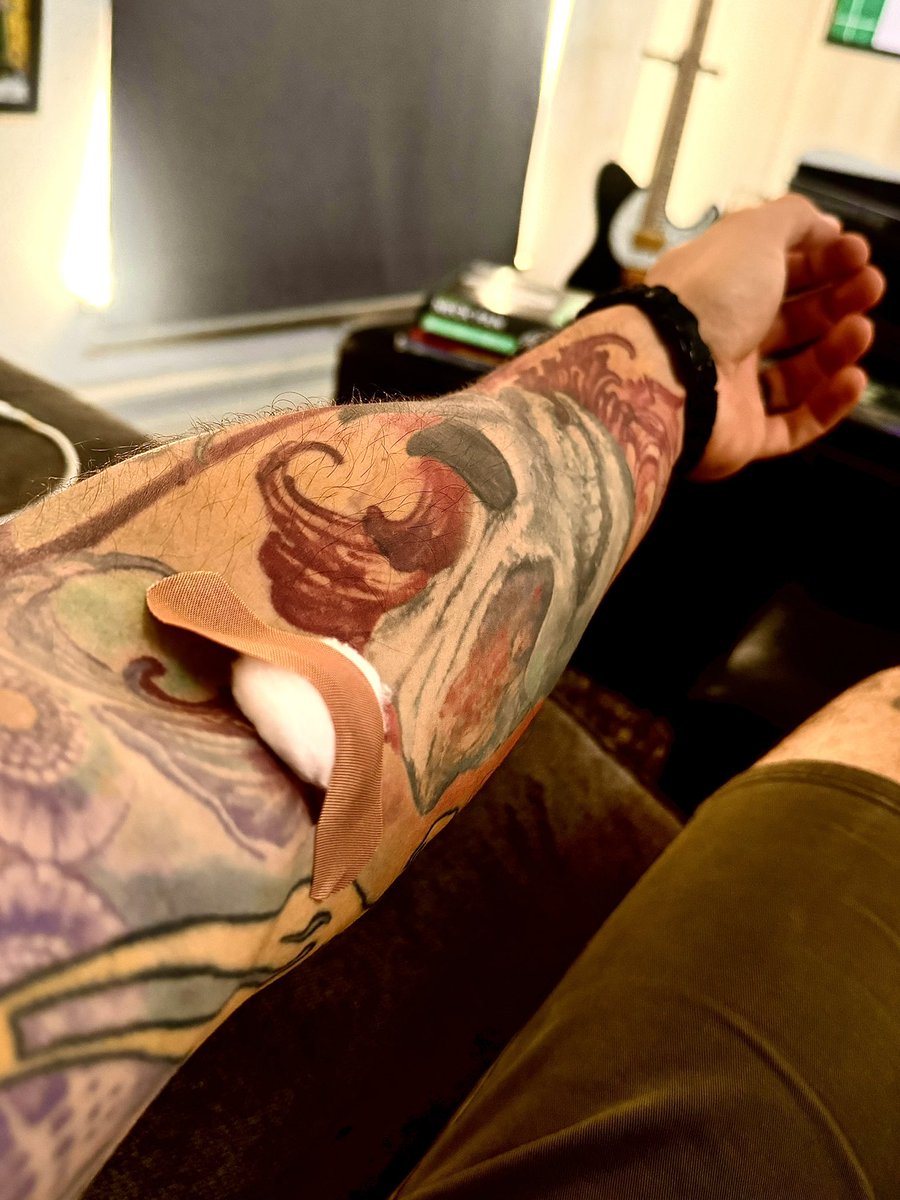 Who didn’t pass out?  *points thumbs inward*…this guy.  Small victories.