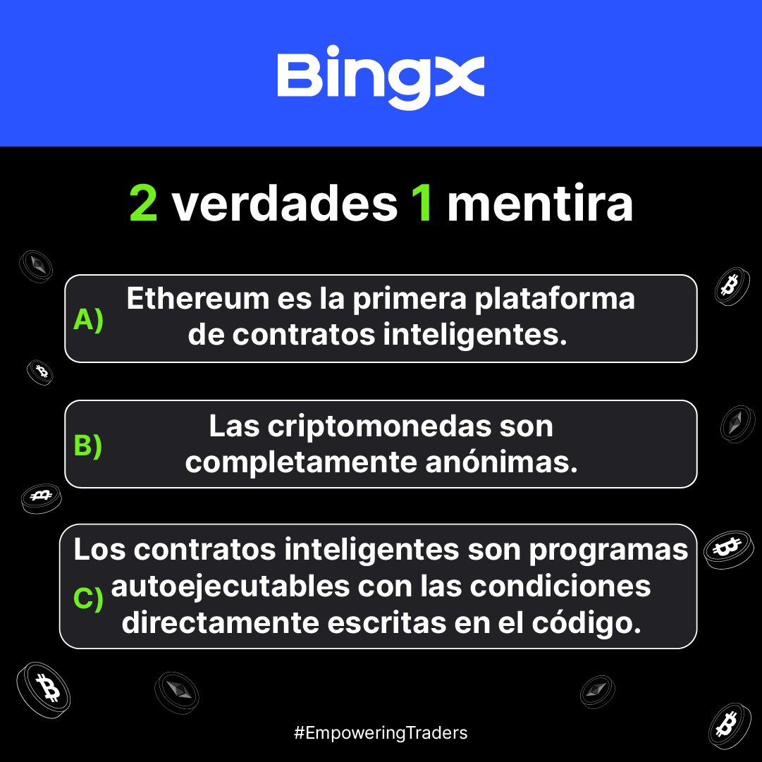 🎉 ¡Es martes de sorteo!
🎁 5 bonos de #Trading de 30 #USDT.
👉 Seguirnos + Repost.
👉 Comenta tu respuesta.
🍀 Termina el jueves a medianoche.
🔥 Únete a #BingX y recibe 30% de reembolso en tarifas de por vida.
👉 bit.ly/promobingx