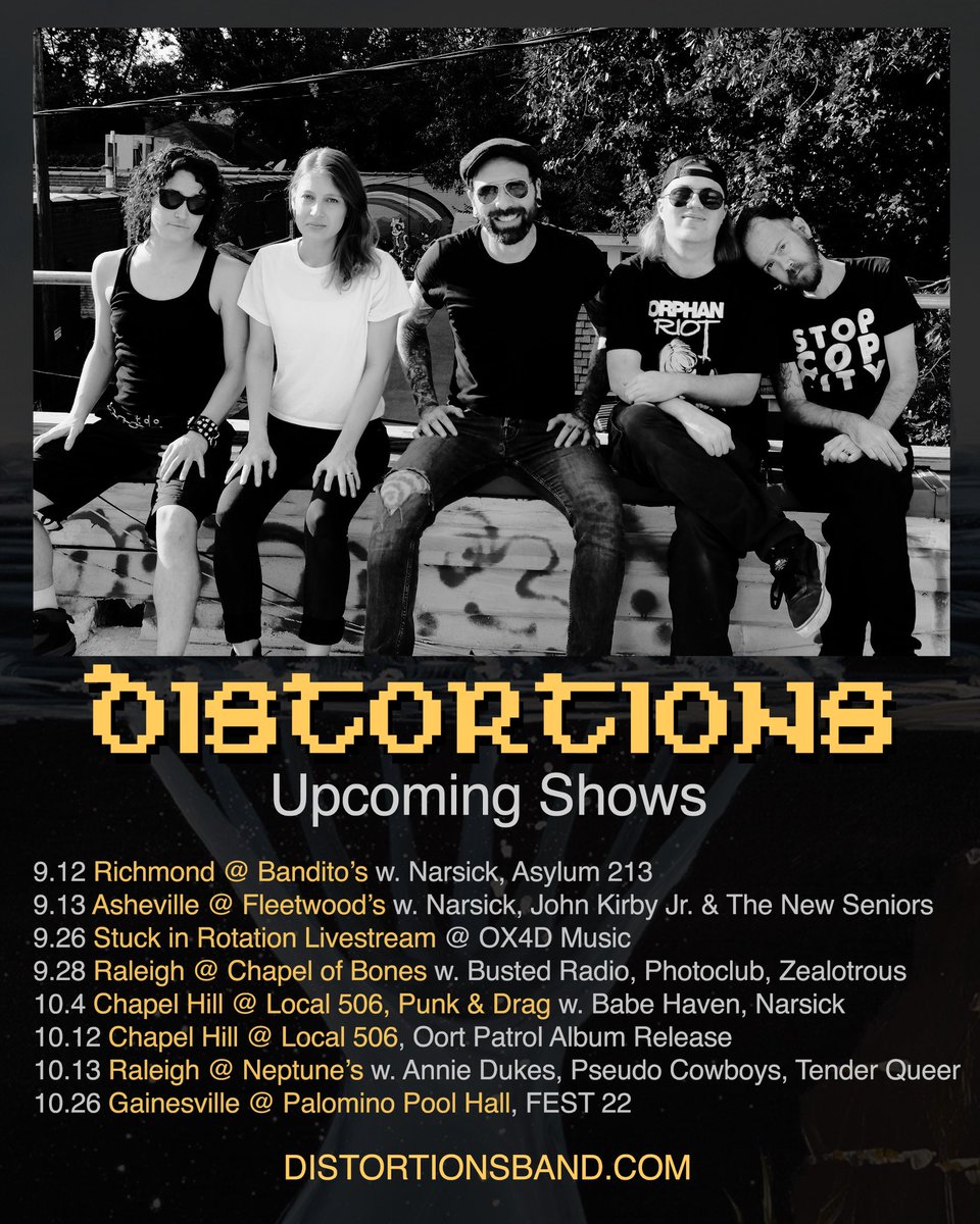 Distortions tweet media