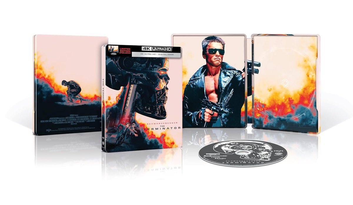 Here our first look at The Terminator - Limited Edition Steelbook (4K Ultra HD + Digital) [4K UHD]

Pre-Order now: a.co/d/9FRhmH6)