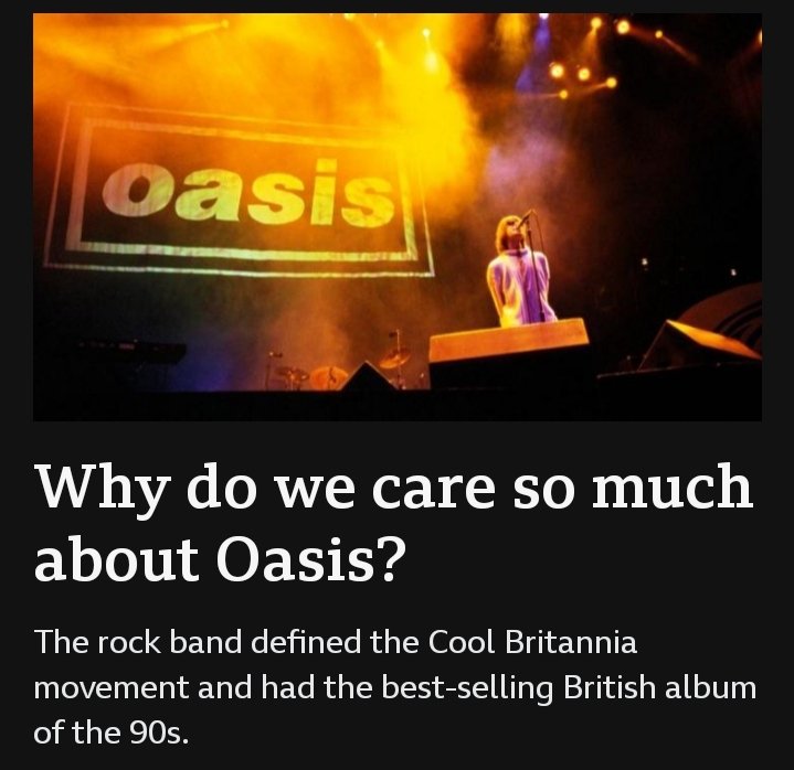 DisarmAndXcheck's tweet photo. You mean 'why do you care so much about Oasis?'
#bbc https://t.co/FoOFNk8sfn