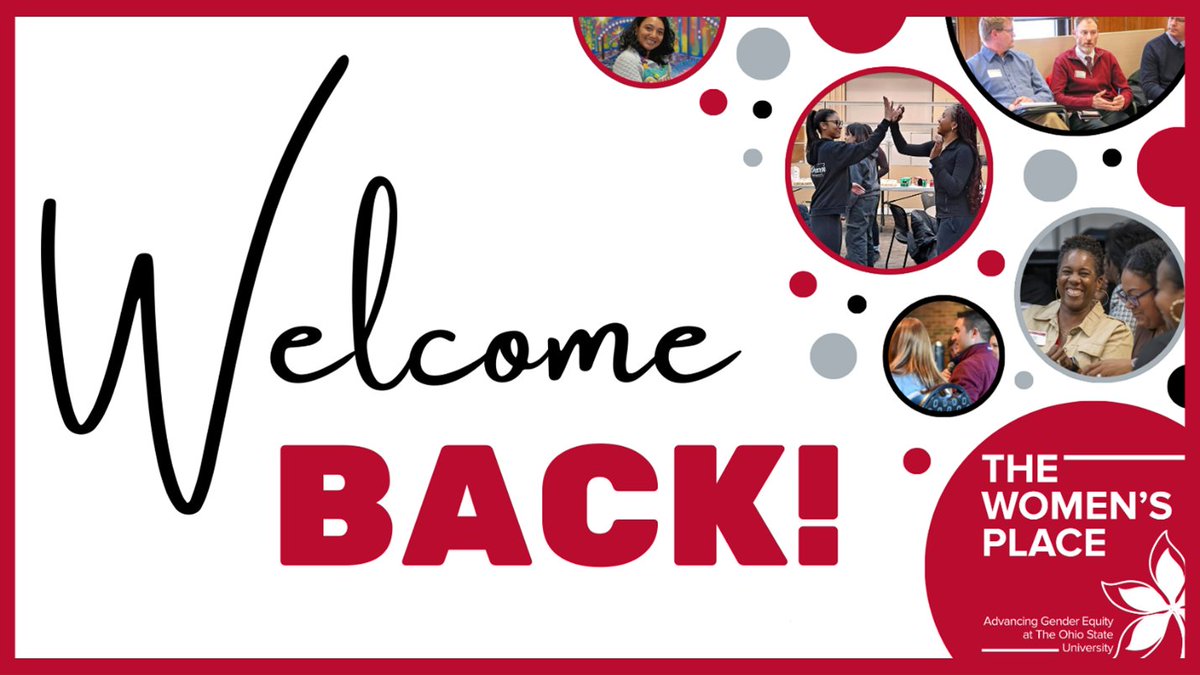 🎉 Welcome to a new semester at Ohio State! 🎉

As you set your plans and goals for the year, The Women’s Place is here to support your growth and advancement.

Our programs and services are open to all employees. 

🔗learn more: lnkd.in/eDybX3tP