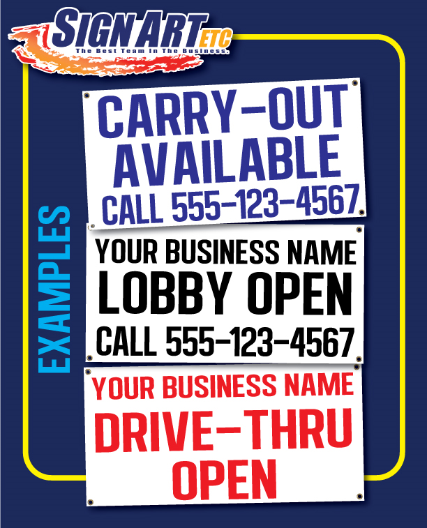 SignArtEtc's tweet photo. Wanna let customers know when your business hours are? How about a good way for them to get in contact with you and see what services you can offer! 

With these high quality vinyl banners, you can absolutely get what ever you want to say across!

#banners #SmallBusiness #events https://t.co/sj1jSPsuP1