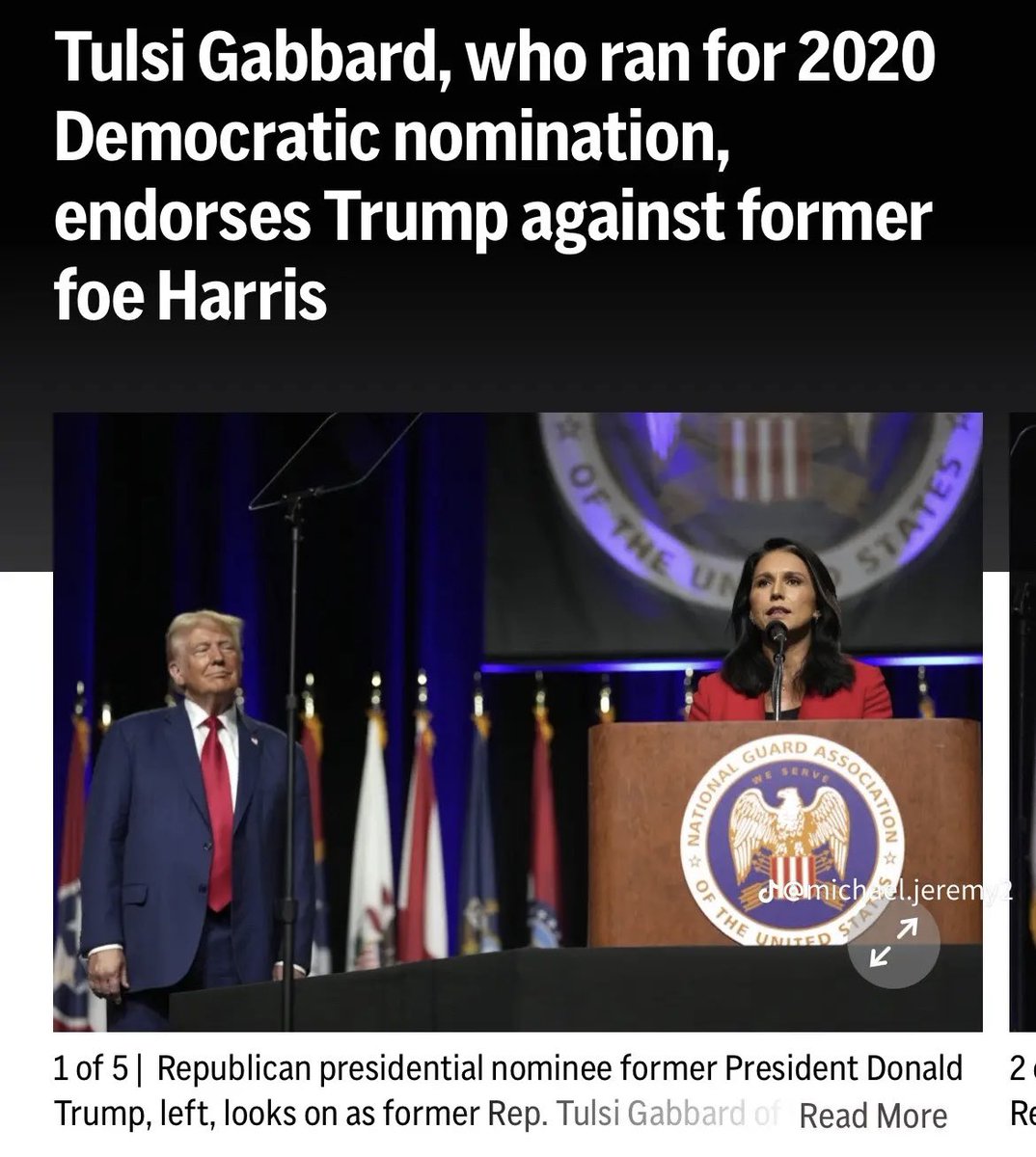 Walkerbait90's tweet photo. Wonder Woman has joined the Justice League 🥳

#Trump2024 #TulsiGabbard #Presidentialelection #russellbrand @rustyrockets @TuckerCarlson @TulsiGabbard #FJB #america https://t.co/iO009ZyIPW
