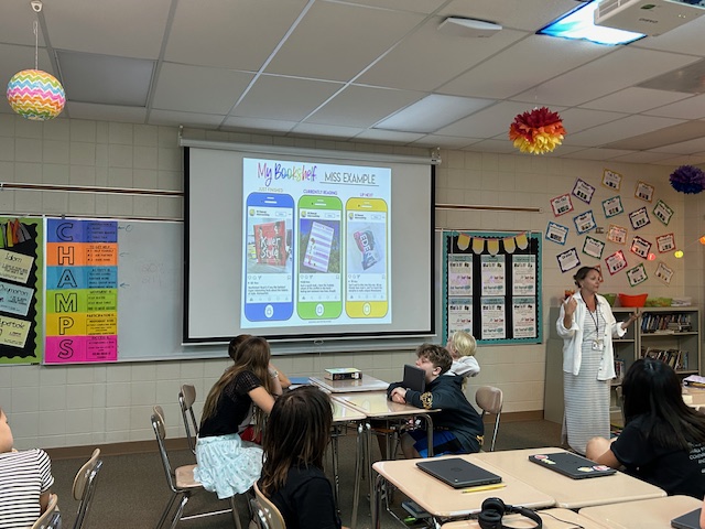 Ongoing reading is a priority in Mrs. Johnson's class!  #marlowe158