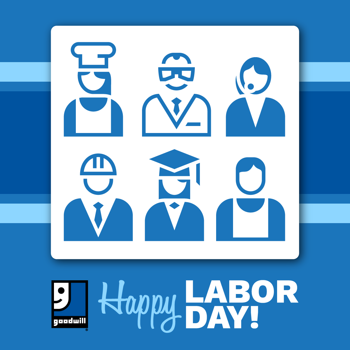 LincolnGoodwill's tweet image. We wish you a safe and happy #LaborDay! When you shop and donate at #Goodwill, you help people find job placement and training in your community. #PowerOfWork

Lincoln locations are open from 10AM – 6PM; York location is closed. We will resume regular business hours tomorrow.