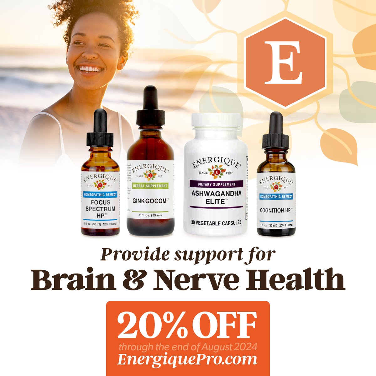 EnergiquePro's tweet image. Hand-picked products from our Protocol Guide to Brain and Nerve Health are 20% off until the end of August.

Don't miss out » energiquepro.com/specials/

#BrainHealth
#NerveHealth
#ProtocolGuide
#Naturopathy