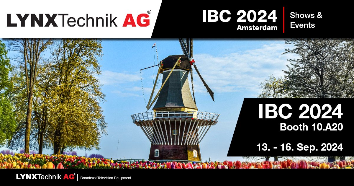 IBC is just around the corner! Join us at stand 10.A20 to explore our latest innovations for yellobrik, greenMachine, LynxCentraal. Pre-book your meetings by clicking here: Contact Us - LYNX Technik AG (lynx-technik.com) and if you haven't registered yet, use code: IBC3457