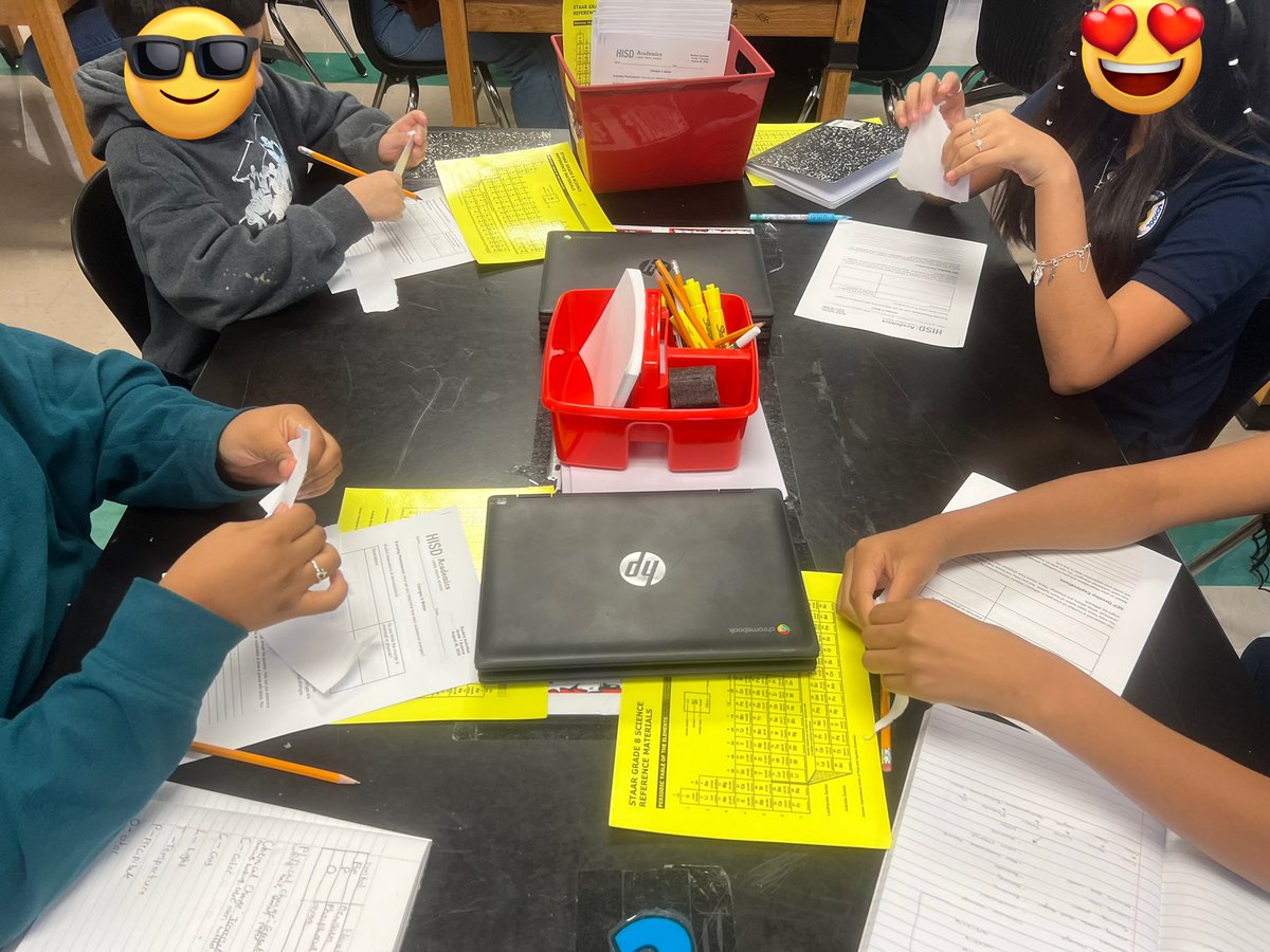 Exploring chemical vs physical changes with Glowsticks and Tearing Paper 📑 We had a Glow Party! 🎉 <a href="/HartmanSchool/">Hartman Middle School</a> @GloriaLZavala