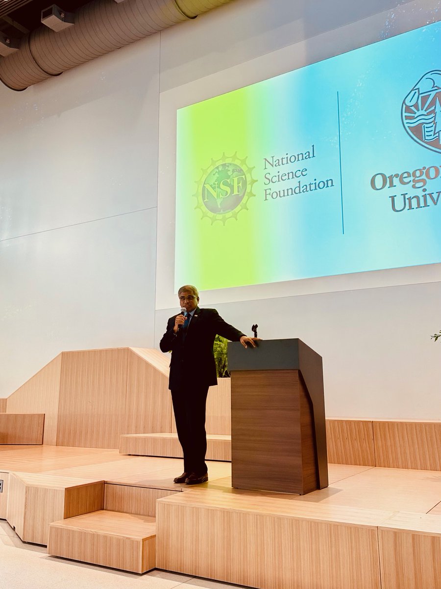 NSF Director Sethuraman Panchanathan (@nsfdrpanch) on Twitter photo .<a href="/OregonState/">Oregon State University</a> is making waves in science and engineering with groundbreaking initiatives like the NSF <a href="/COLDEX_STC/">Center for Oldest Ice Exploration</a>, R/V Tanni, and NSF NANOGrav Physics Frontiers. <a href="/NSF/">U.S. National Science Foundation</a> is proud to support these transformative programs. .<a href="/OregonState/">Oregon State University</a> is making waves in science and engineering with groundbreaking initiatives like the NSF <a href="/COLDEX_STC/">Center for Oldest Ice Exploration</a>, R/V Tanni, and NSF NANOGrav Physics Frontiers. <a href="/NSF/">U.S. National Science Foundation</a> is proud to support these transformative programs.