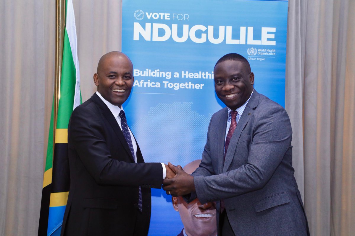 Today, August 27, 2024, the WHO Africa Region's Committee has elected Hon. Dr. Faustine Ndugulile as its new Regional Director. Dr. Ndugulile is the first Tanzanian and East African to hold this position since the office was established in Africa 72 years ago.