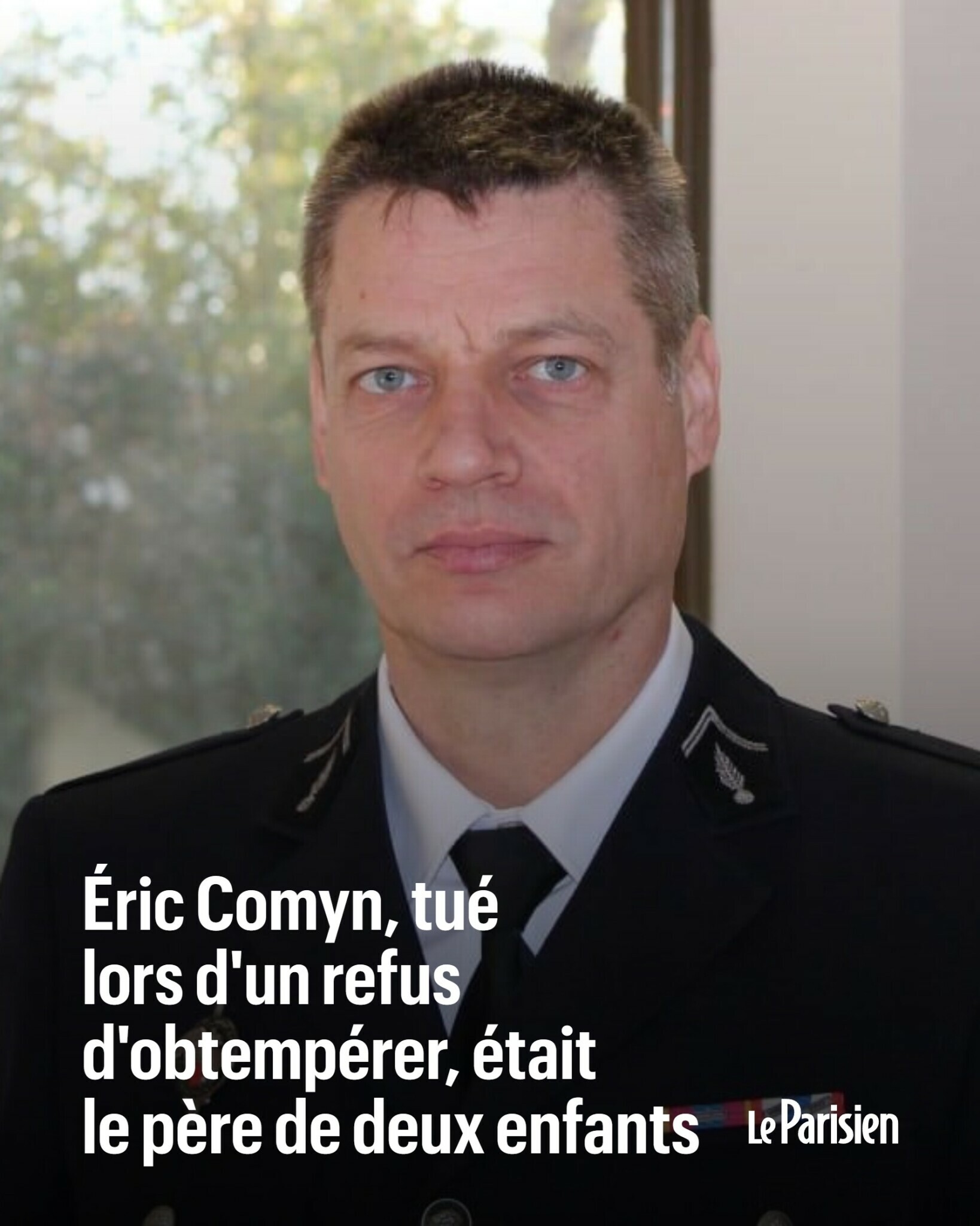 Le Parisien on X: "Depuis lundi soir, la grande famille de la gendarmerie  est une nouvelle fois en deuil après la disparition brutale de l'adjudant Éric  Comyn, 54 ans, tué lors d'un