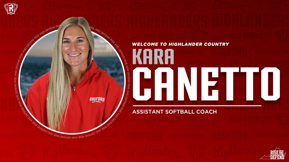 Another exciting addition to the coaching staff! 🙌 Welcome to Radford, Kara!

📰 | radfordathletics.com/news/2024/8/27…

#RiseAndDefend