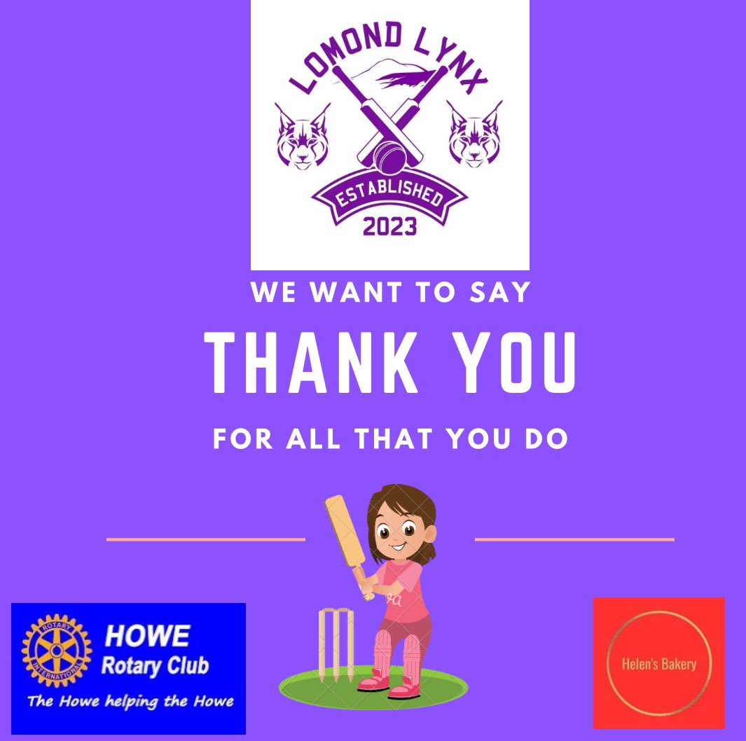 Tomorrow is our last game of the season. Thanking our sponsors who are joining us for our teas!