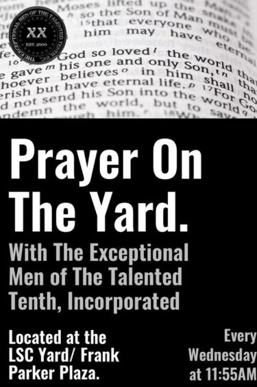 You’ve missed it and we’re back again. Start your semester off blessed by Divine Intervention with the Tenth, Every Wednesday!! 🙏🏽🙏🏽💯
