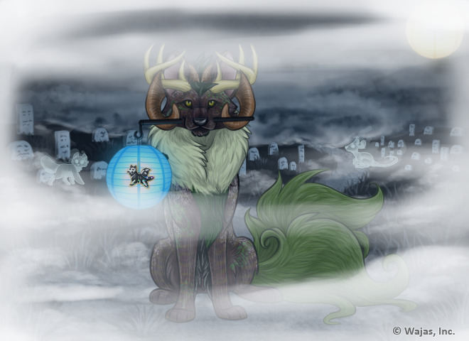 Wajas's tweet photo. https://t.co/BOfsqfkl8N hopes your #tuesday is going well! What #Waja have you recently bought or bred?
#wajas #petsite #digitalpet #cemetary #ghost #spooky #august #summer #tuesdayvibes https://t.co/wSJQGKfLv9
